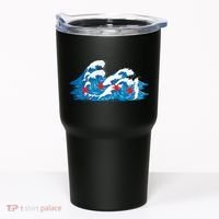 Chicago Tsunami Wave State Flag Tumbler thumb 0