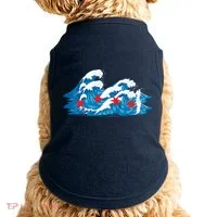 Chicago Tsunami Wave State Flag Doggie Tank thumb 0