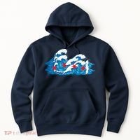 Chicago Tsunami Wave State Flag Hoodie thumb 0