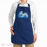 Chicago Tsunami Wave State Flag Apron thumb 2