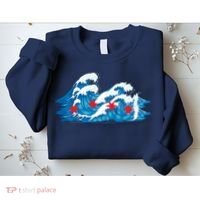 Chicago Tsunami Wave State Flag Sweatshirt thumb 2