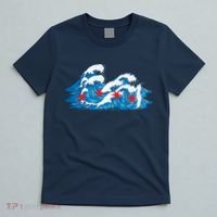Chicago Tsunami Wave State Flag T-Shirt thumb 5