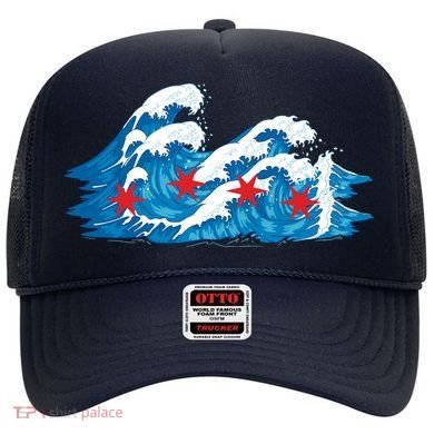 Chicago Tsunami Wave State Flag Hat