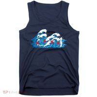 Chicago Tsunami Wave State Flag Tank Top thumb 0