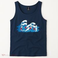 Chicago Tsunami Wave State Flag Tank Top thumb 2