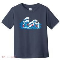 Chicago Tsunami Wave State Flag Toddler T-Shirt thumb 0