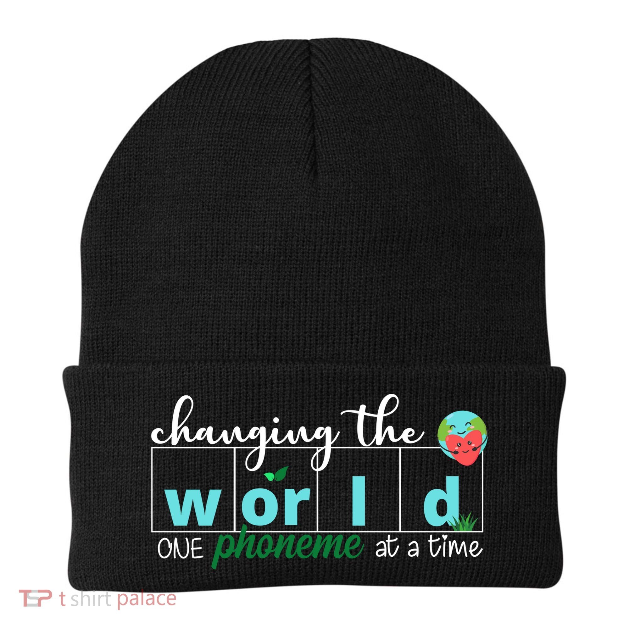 Changing The World One Phoneme At A Time Cute Beanie