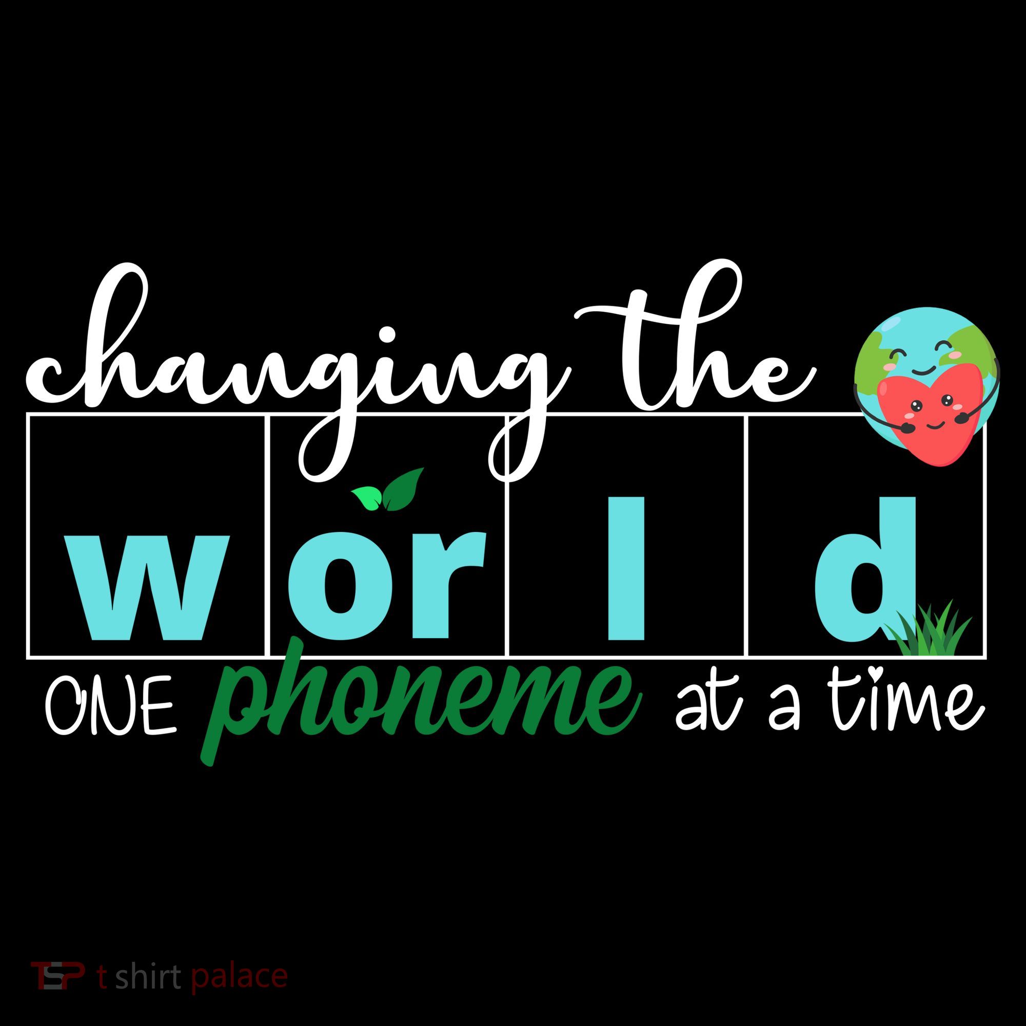 Changing The World One Phoneme At A Time Cute Women's Hoodie
