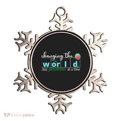 Changing The World One Phoneme At A Time Cute Ornament