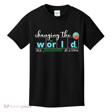Changing The World One Phoneme At A Time Cute Kids T-Shirt