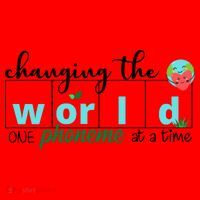 Changing The World One Phoneme At A Time Cute Santa Hat thumb 1