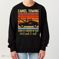 Camel Towing When It's Wedged In Tight Funny Women's Sweatshirt thumb 0