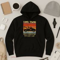 Camel Towing When It's Wedged In Tight Funny Hoodie thumb 3