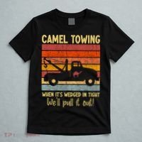 Camel Towing When It's Wedged In Tight Funny T-Shirt thumb 5