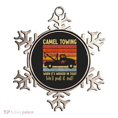 Camel Towing When It's Wedged In Tight Funny Ornament