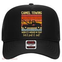 Camel Towing When It's Wedged In Tight Funny Hat thumb 0