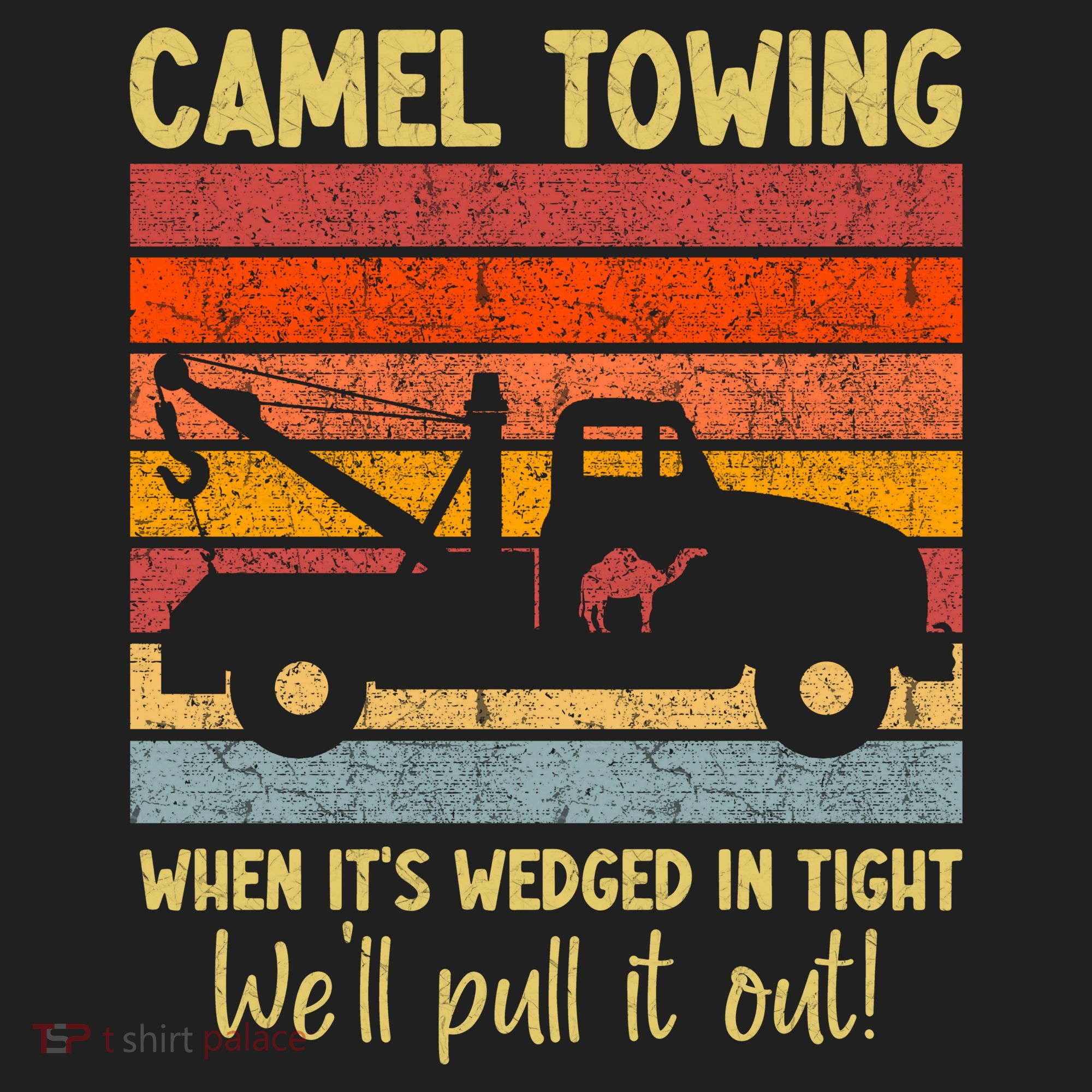 Camel Towing When It's Wedged In Tight Funny Hat