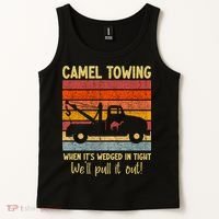 Camel Towing When It's Wedged In Tight Funny Tank Top thumb 2