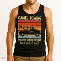 Camel Towing When It's Wedged In Tight Funny Tank Top thumb 3