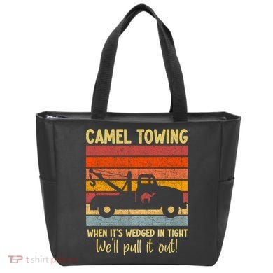 Camel Towing When It's Wedged In Tight Funny Tote Bag
