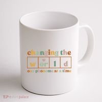 Changing The World One Phoneme At A Time Kindergarten Teacher Coffee Mug thumb 1
