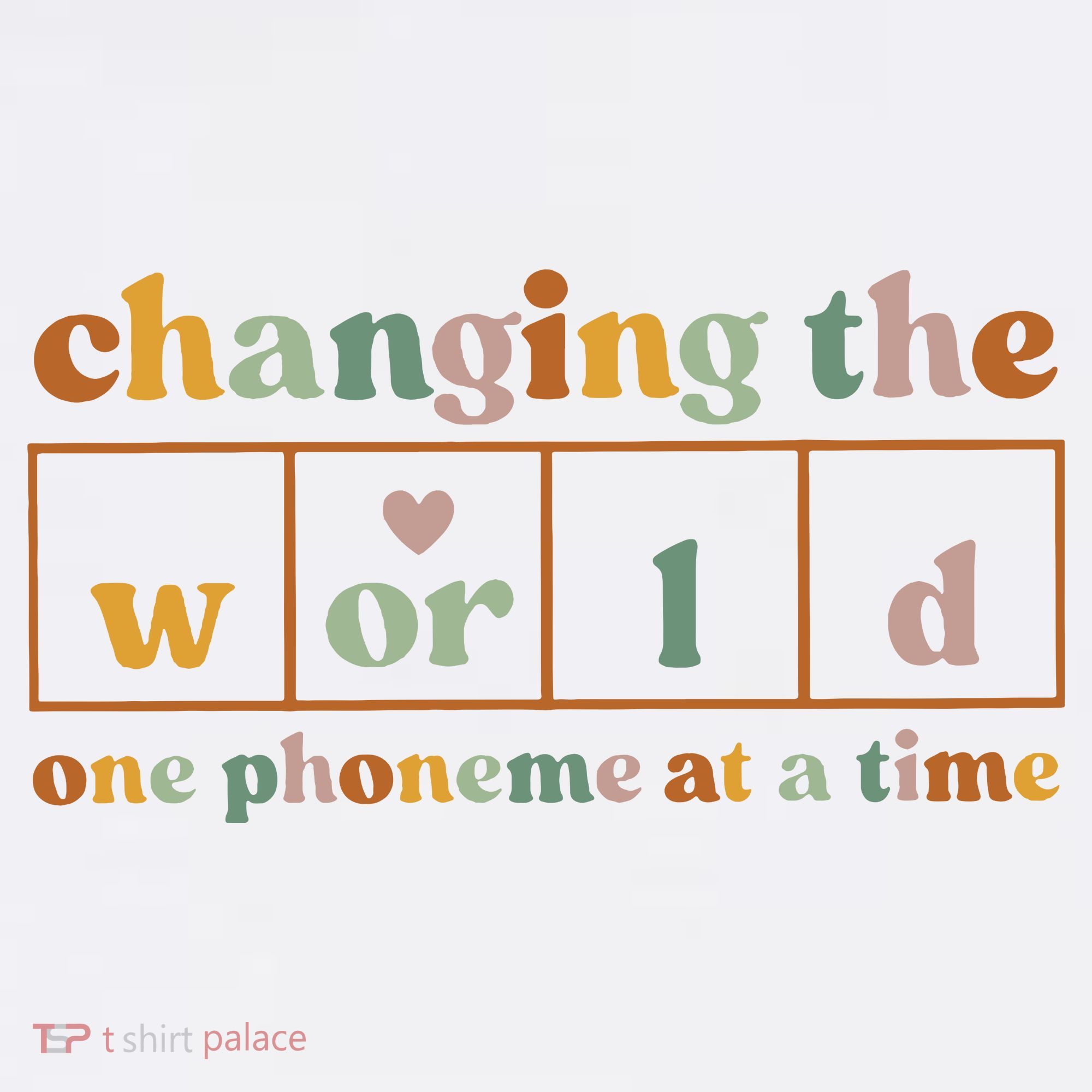 Changing The World One Phoneme At A Time Kindergarten Teacher Women's Hoodie