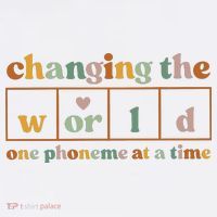 Changing The World One Phoneme At A Time Kindergarten Teacher Mousepad thumb 1