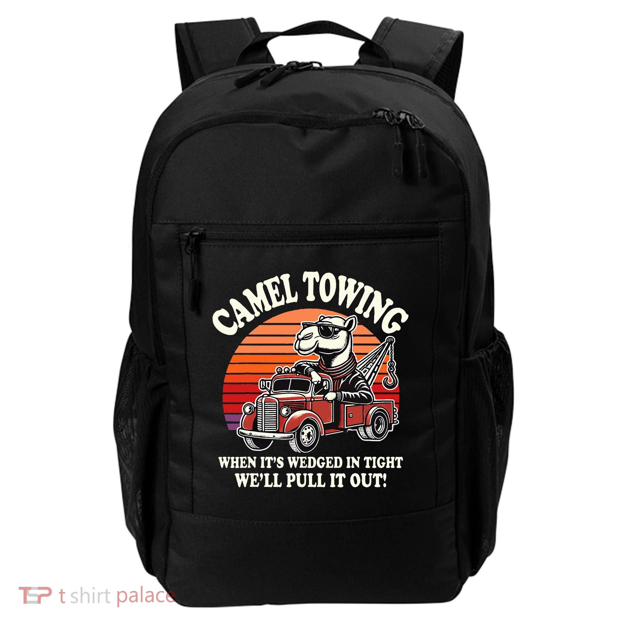 Camel Towing When ItS Wedged In Tight WeLl Pull It Out Backpack