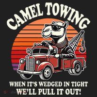 Camel Towing When ItS Wedged In Tight WeLl Pull It Out Beanie thumb 2
