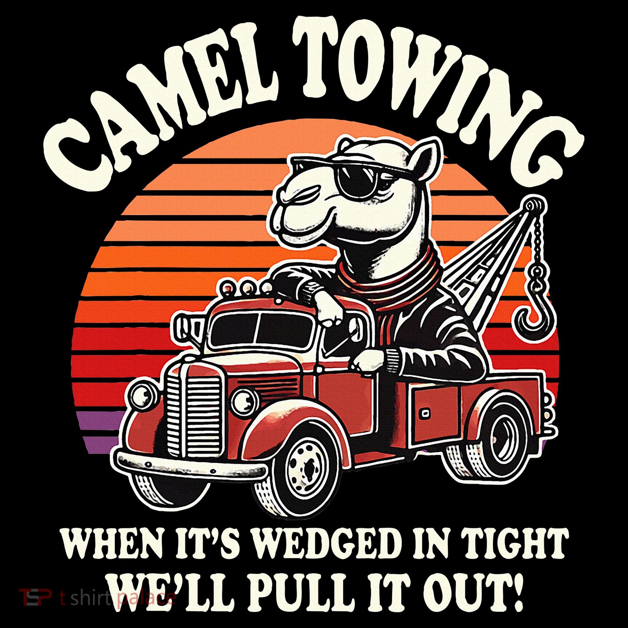 Camel Towing When ItS Wedged In Tight WeLl Pull It Out Ornament