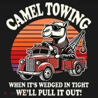 Camel Towing When ItS Wedged In Tight WeLl Pull It Out Toddler Hoodie thumb 2