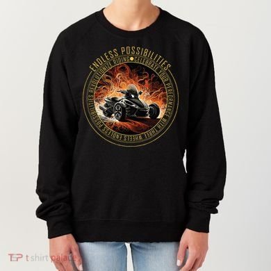 Canam Three Wheels Funny Riding Women's Sweatshirt