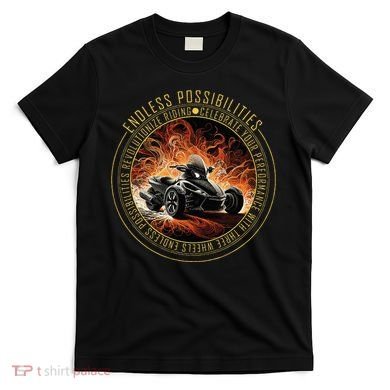 Canam Three Wheels Funny Riding T-Shirt