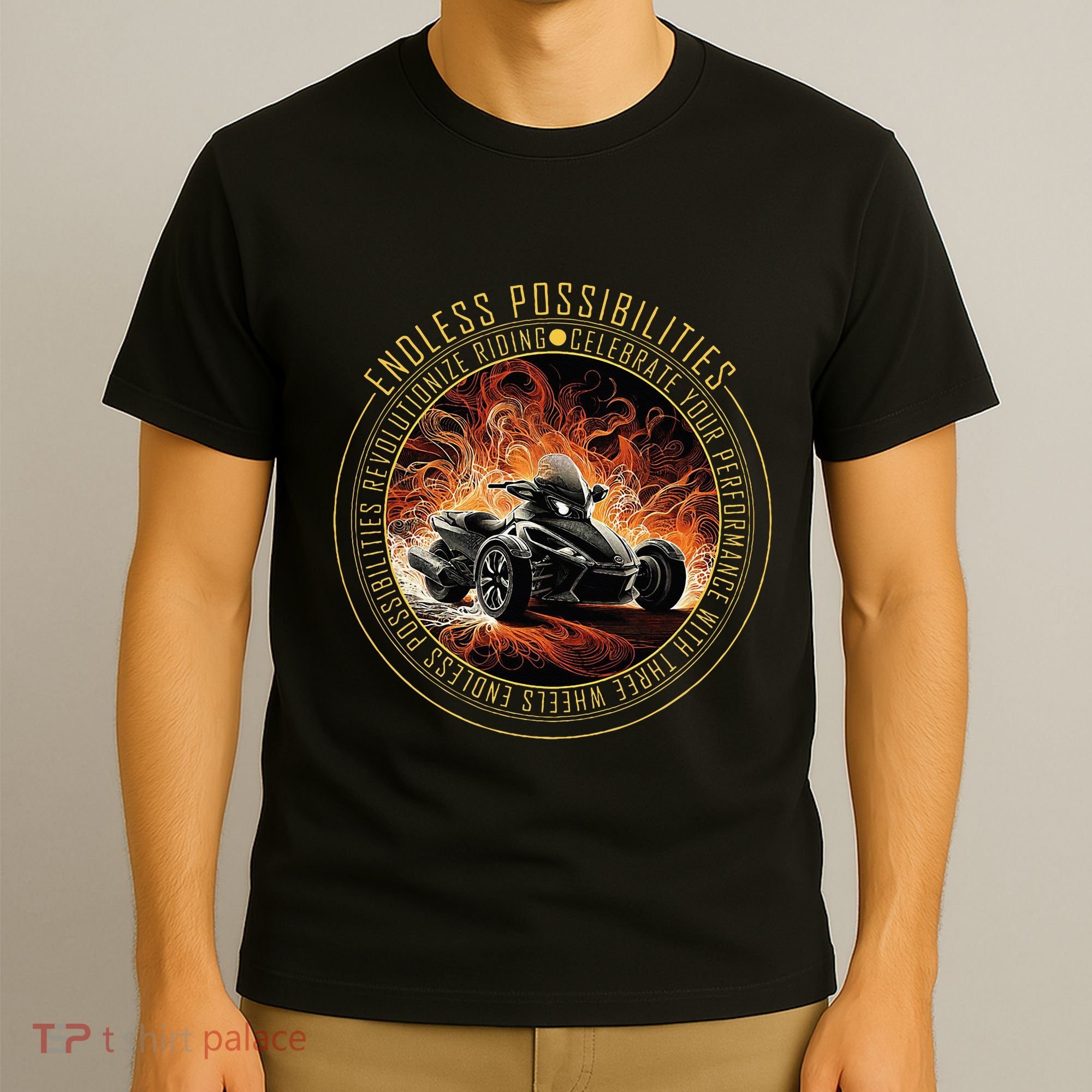 Canam Three Wheels Funny Riding T-Shirt
