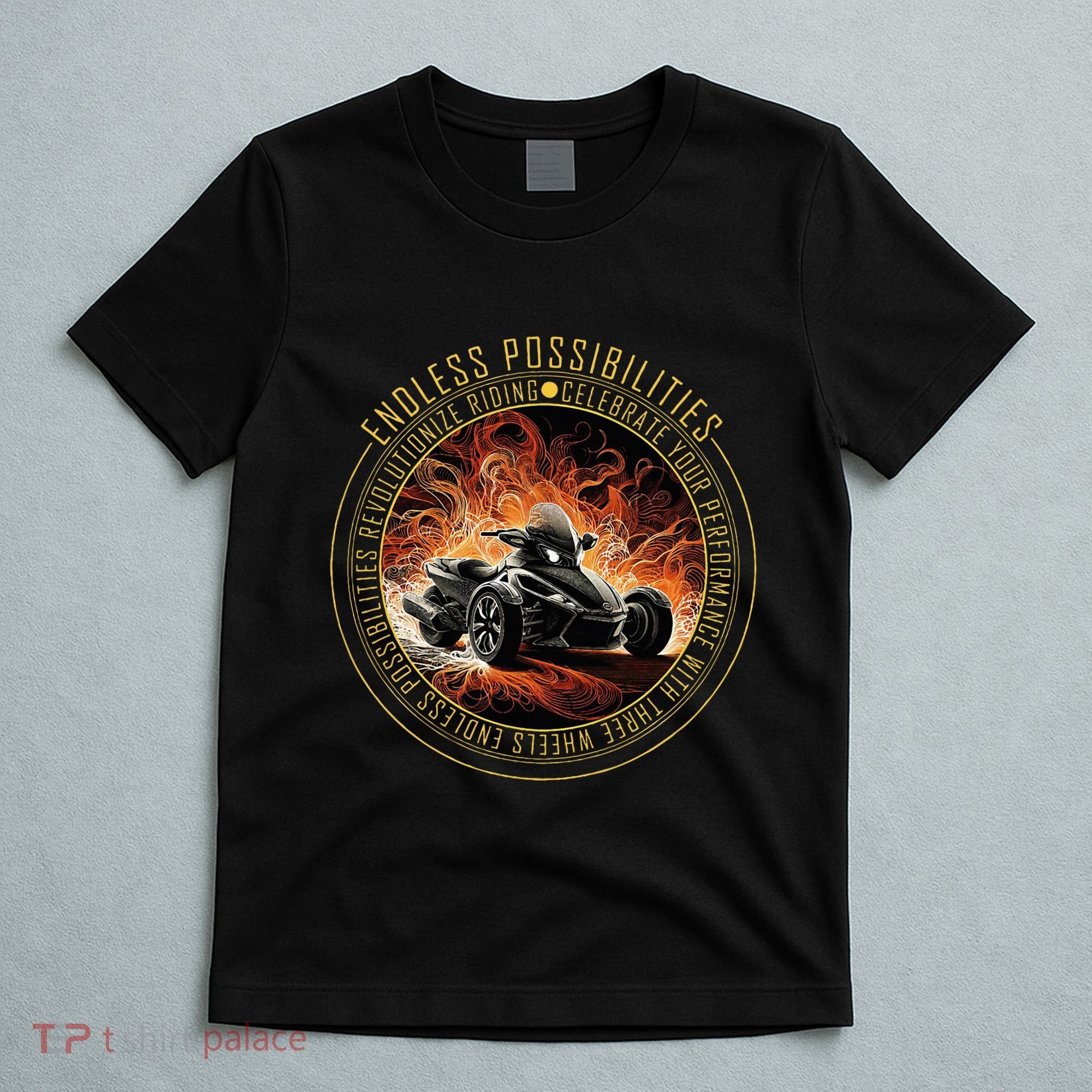 Canam Three Wheels Funny Riding T-Shirt