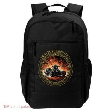 Canam Three Wheels Funny Riding Backpack