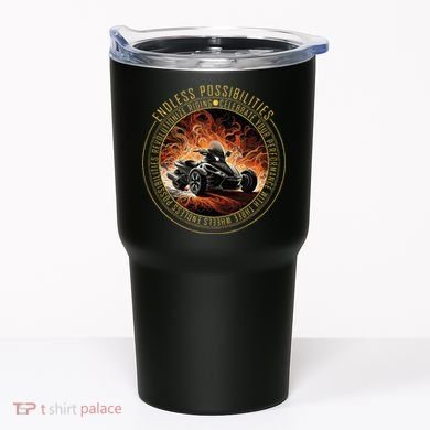 Canam Three Wheels Funny Riding Tumbler