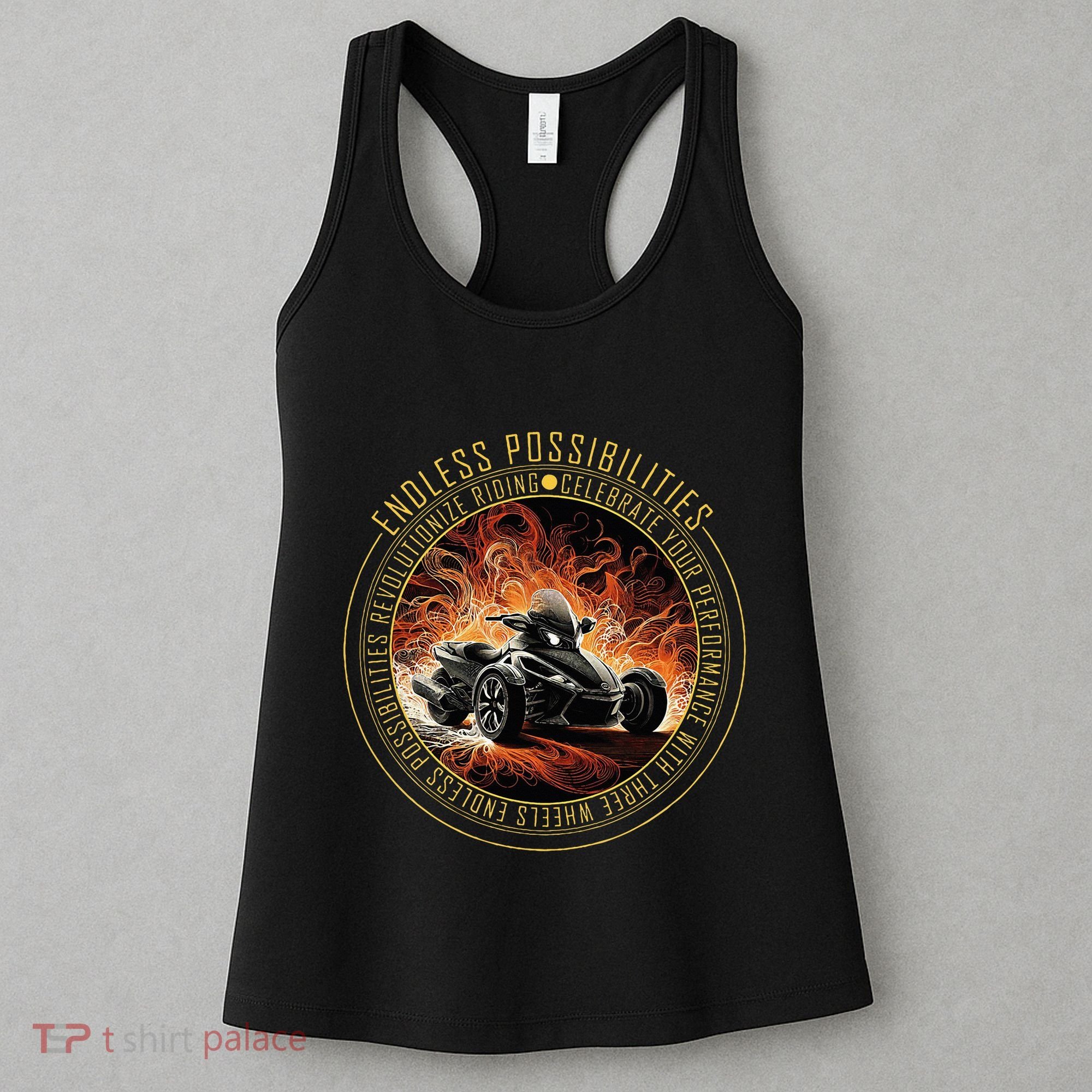 Canam Three Wheels Funny Riding Women's Tank Top