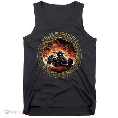 Canam Three Wheels Funny Riding Tank Top