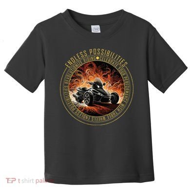 Canam Three Wheels Funny Riding Toddler T-Shirt