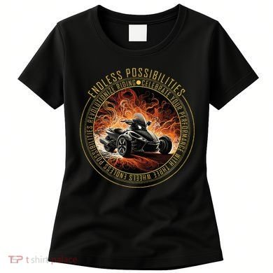 Canam Three Wheels Funny Riding Women's T-Shirt