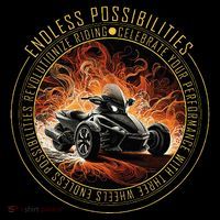Canam Three Wheels Funny Riding Women's T-Shirt thumb 6