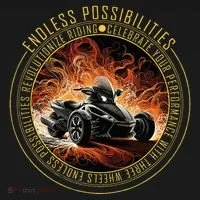 Canam Three Wheels Funny Riding Women's T-Shirt thumb 6