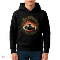 Canam Three Wheels Funny Riding Kids Hoodie thumb 4