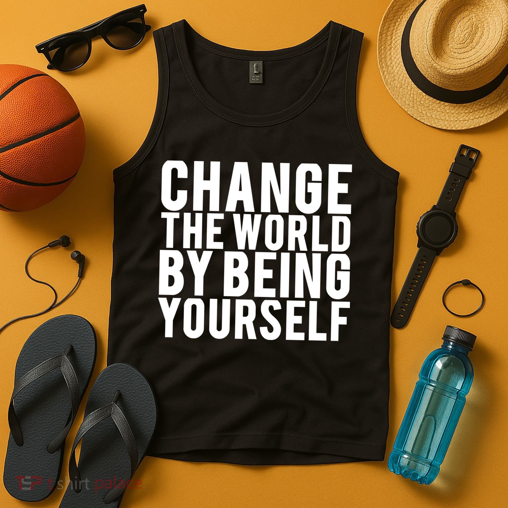 Change The World Be Yourself Tank Top