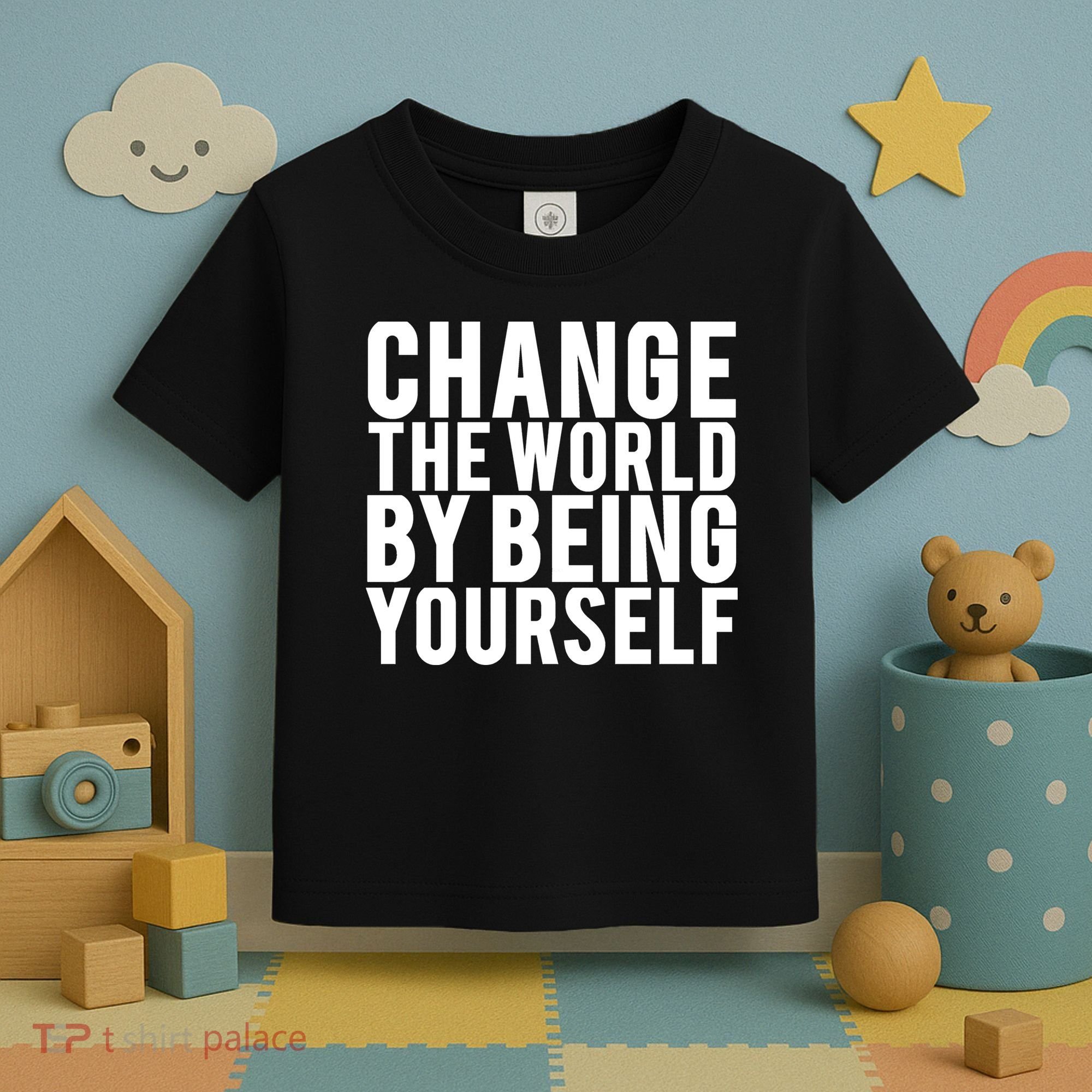 Change The World Be Yourself Toddler T-Shirt