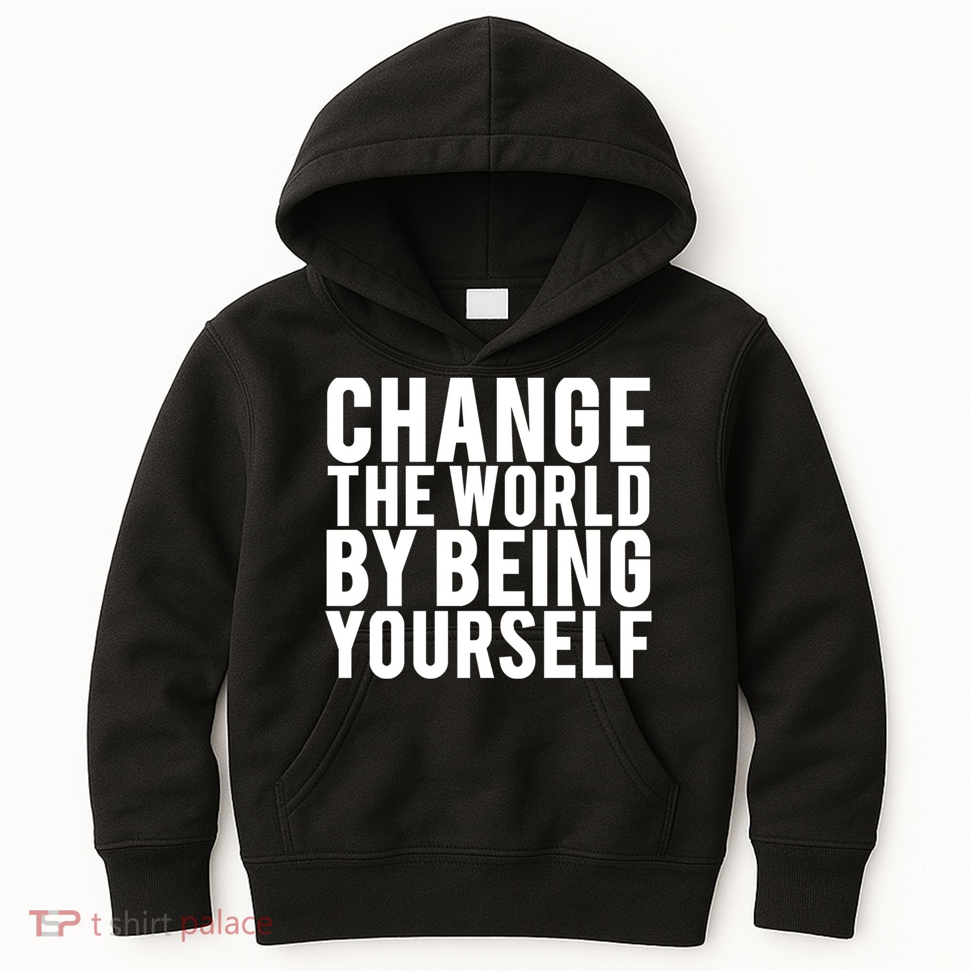 Change The World Be Yourself Kids Hoodie