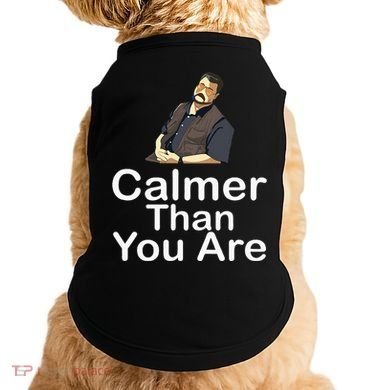 Calmer Than You Are Doggie Tank