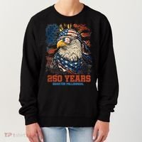 Celebrate USA 250 Years Quarter Millennial Eagle  Women's Sweatshirt thumb 0