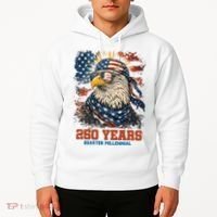 Celebrate USA 250 Years Quarter Millennial Eagle  Hoodie thumb 2